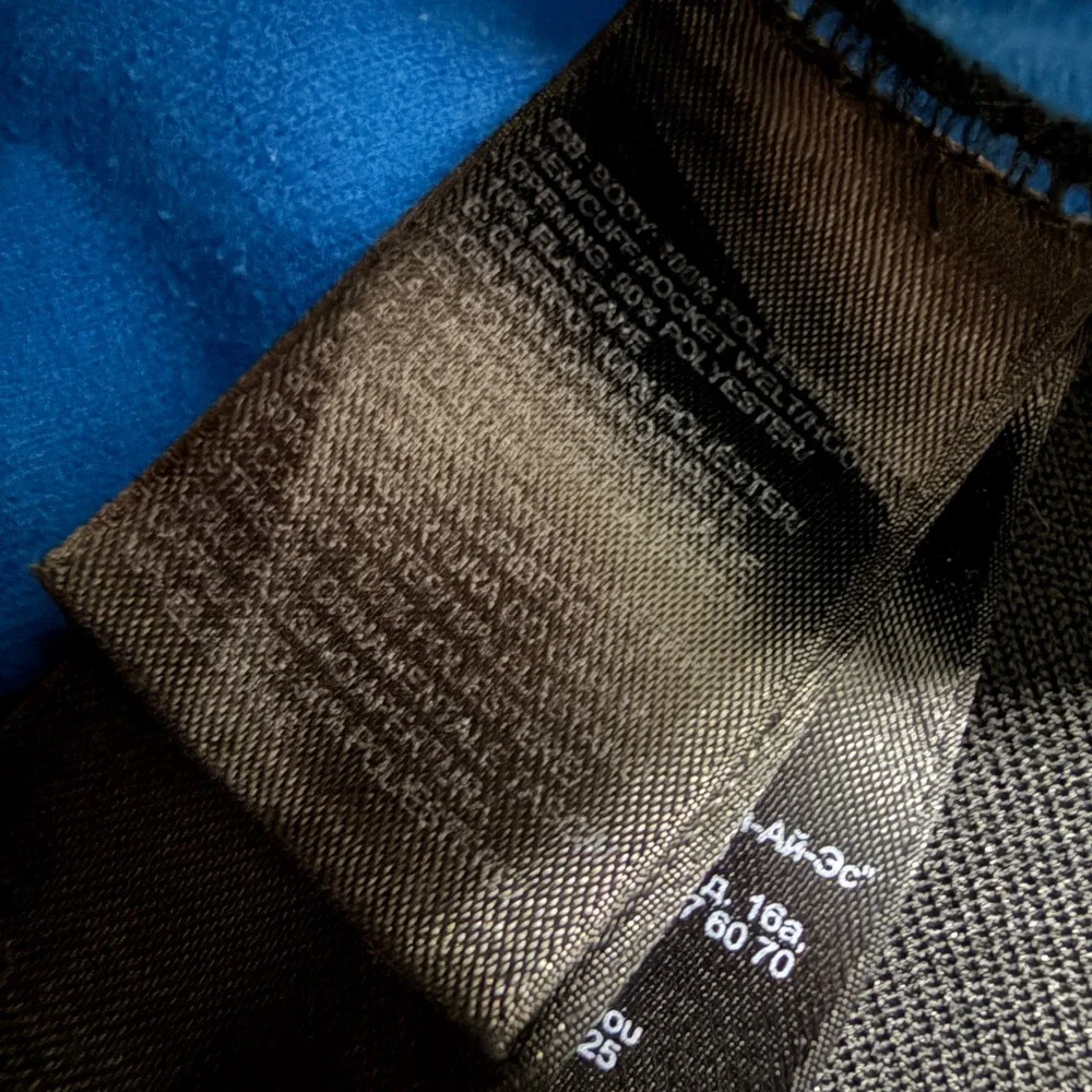 The North Face Mens Camo Full Zip Hoodie Grey Brown Blue Lining‎ Size M